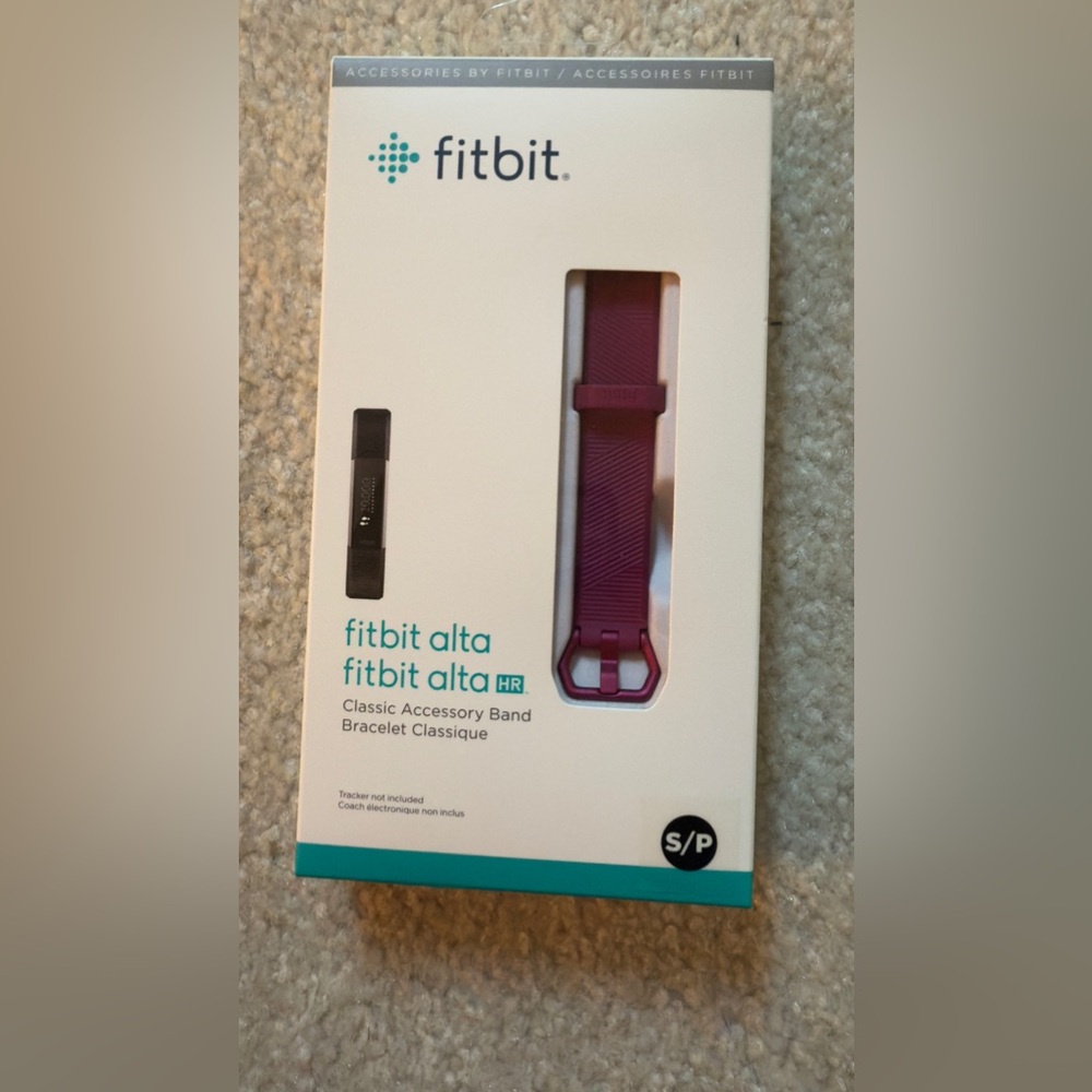 Fitbit Alta HR magenta wristband for watch tracker